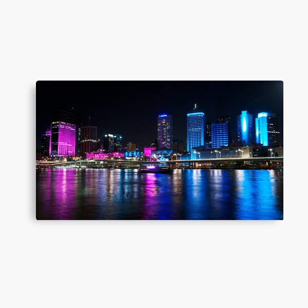 Colour Me Brisbane Festival - Brisbane, Australia Canvas Print