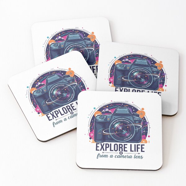 Item preview, Explore Life – Camera Lens Adventure designed and sold by ValeronPrints.