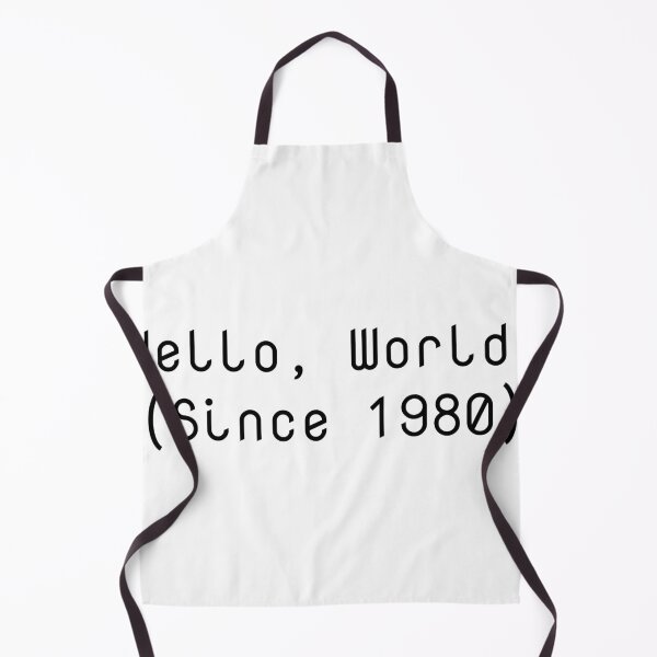 Item preview, Hello, World! (Since 1980) designed and sold by Ninjacatoff.