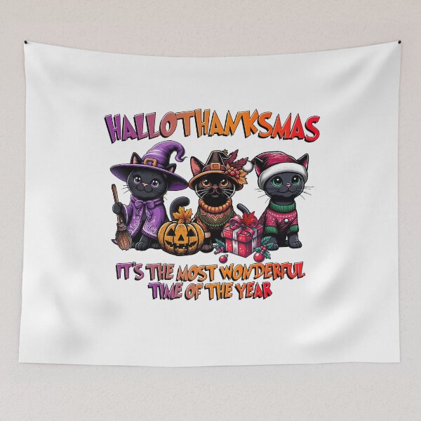 Item preview, Bombay Cat Halloween Thanksgiving Christmas  designed and sold by doodIllustrate.