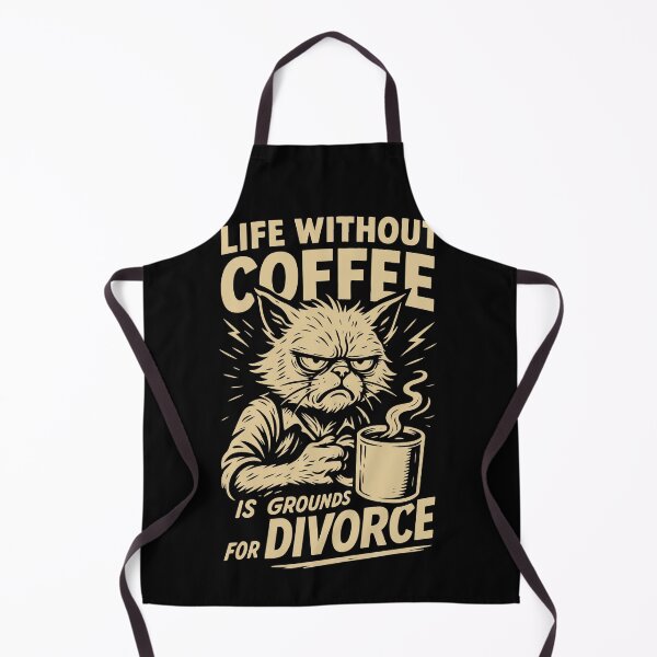 Item preview, Life Without Coffee Grounds For Divorce Design designed and sold by LuminOrb.