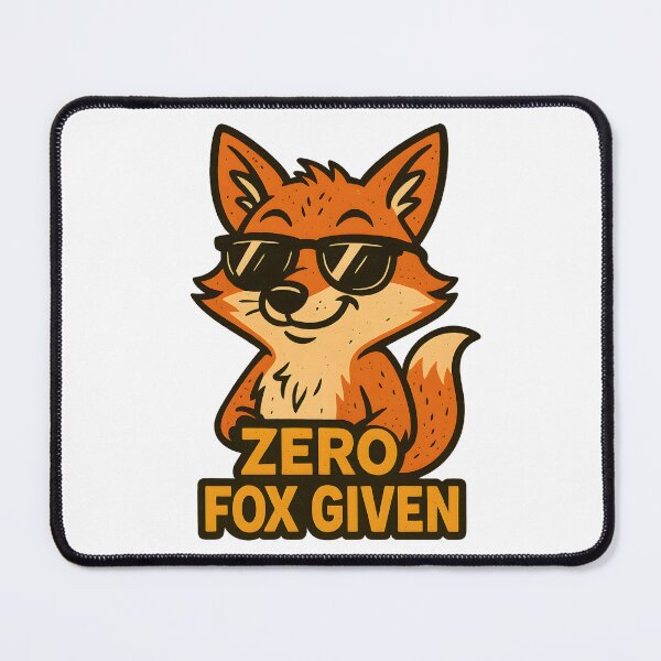 Item preview, Zero Fox Given – Funny Cool Fox Design designed and sold by VibeCircuit61.