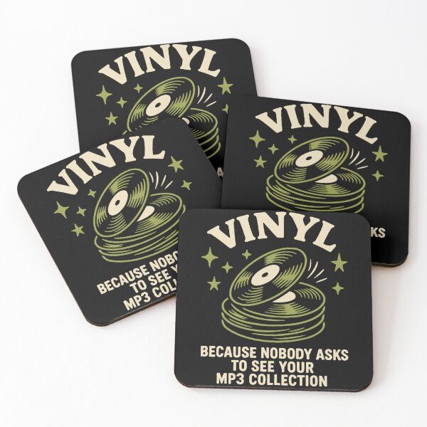 Item preview, Vinyl Nobody Asks To See Your MP3 Collection designed and sold by LuminOrb.