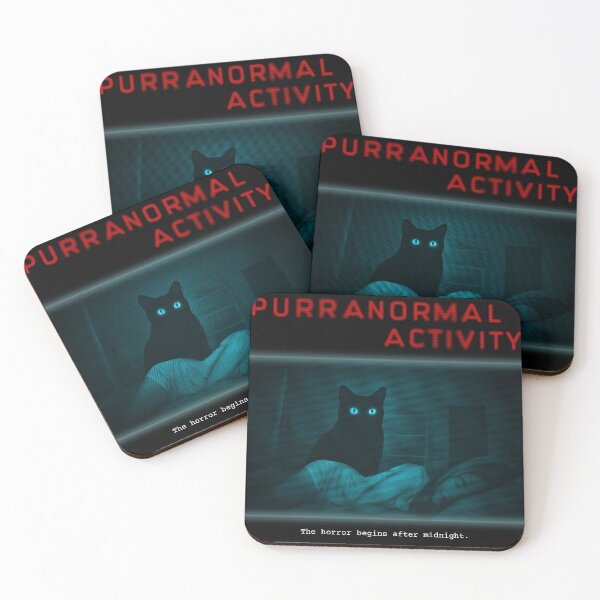 Item preview, Purranormal Activity | Cat Horror Movie Shirt  designed and sold by Oh, the HORROR!.
