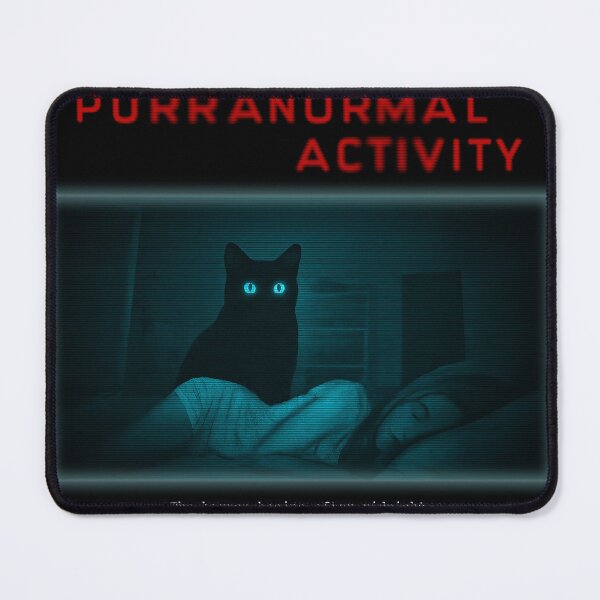 Item preview, Purranormal Activity | Cat Horror Movie Shirt designed and sold by Oh, the HORROR!.