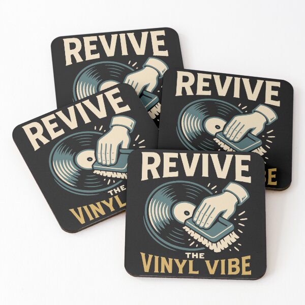 Item preview, Revive The Vinyl Vibe Record Music Lovers designed and sold by LuminOrb.