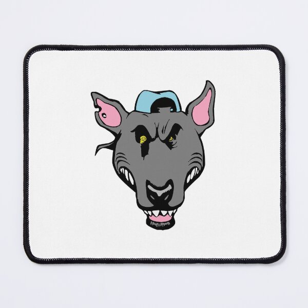 Item preview, Gray skate dog sketch designed and sold by KingPantherStor.