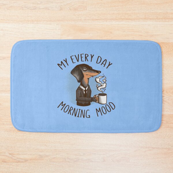 Item preview, Morning mood - dog with coffee  designed and sold by KingPantherStor.