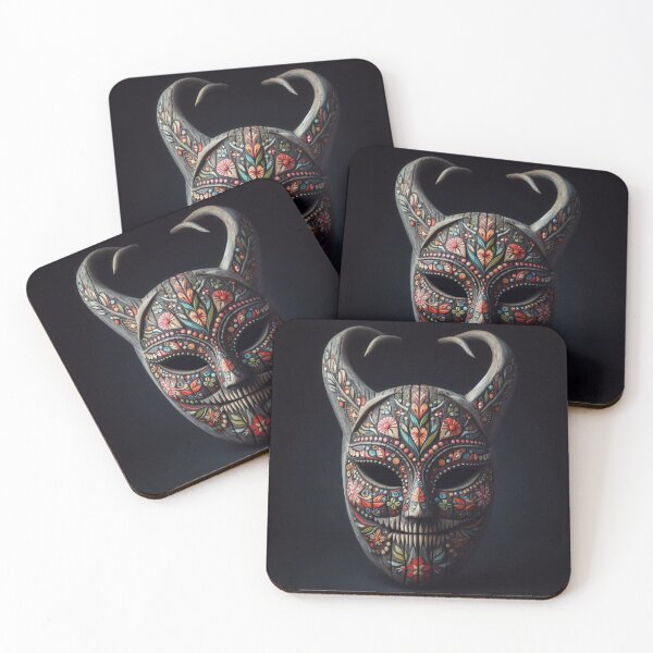 Item preview, The Court’s Witch – Slavic Halloween Mask designed and sold by Karaboshka.