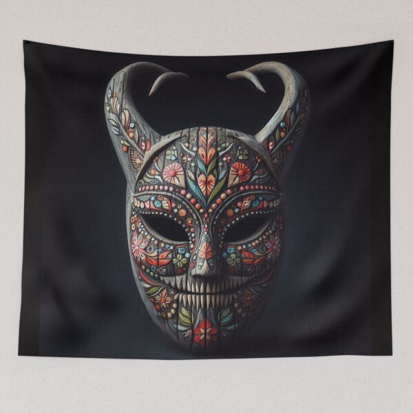 Item preview, The Court’s Witch – Slavic Halloween Mask designed and sold by Karaboshka.