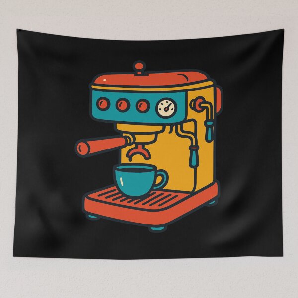 Item preview, Coffee Machine Delight For Coffee Lovers designed and sold by LuminOrb.