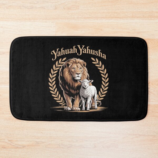Item preview, Lion of Judah and Lamb Yahuah Yahusha designed and sold by August4Laughs25.