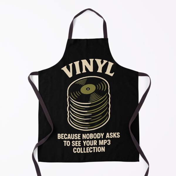 Item preview, Funny Vinyl Nobody Asks To See Your MP3 Collection designed and sold by LuminOrb.