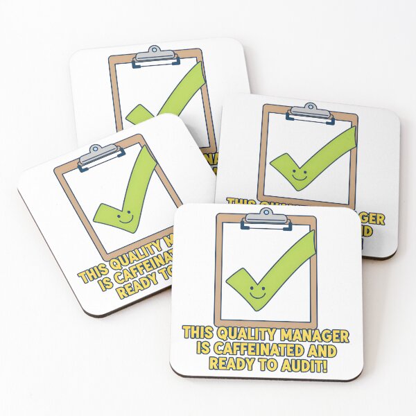 Item preview, Funny Quality Manager Design – Caffeinated and Ready to Audit designed and sold by Imaginationbeyond.