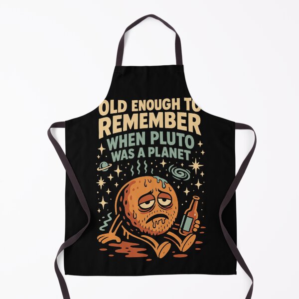 Item preview, Old Enough to Remember Pluto Planet Fun designed and sold by LuminOrb.