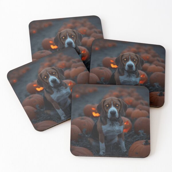 Item preview, Haunted Graveyard Halloween Beagle designed and sold by NeatThingLover.