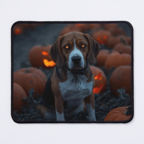 Item preview, Haunted Graveyard Halloween Beagle designed and sold by NeatThingLover.