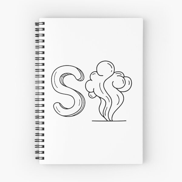 Item preview, An illustration of letter S stand for Smoke designed and sold by rasagamastore.