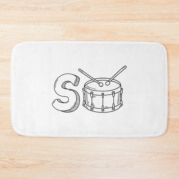 Item preview, An illustration of letter S stand for Snare designed and sold by rasagamastore.
