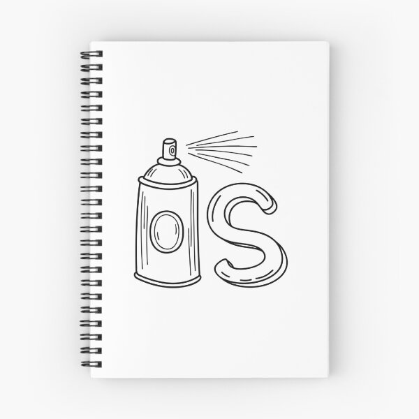 Item preview, An illustration of letter S stand for Spray paint designed and sold by rasagamastore.