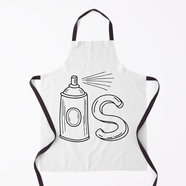 Item preview, An illustration of letter S stand for Spray paint designed and sold by rasagamastore.