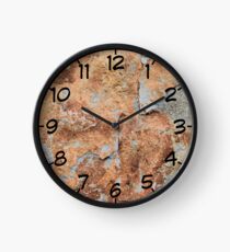 Shale rock surface texture Clock