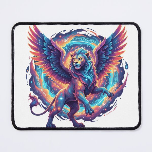 Item preview, Cosmic Lion – Wings of the Stars designed and sold by ValeronPrints.