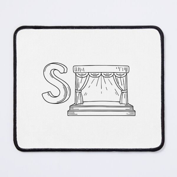 Item preview, An illustration of letter S stand for Stage designed and sold by rasagamastore.