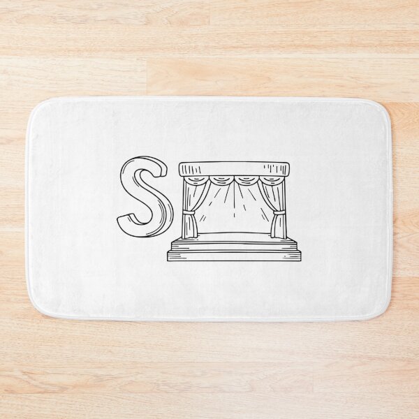 Item preview, An illustration of letter S stand for Stage designed and sold by rasagamastore.
