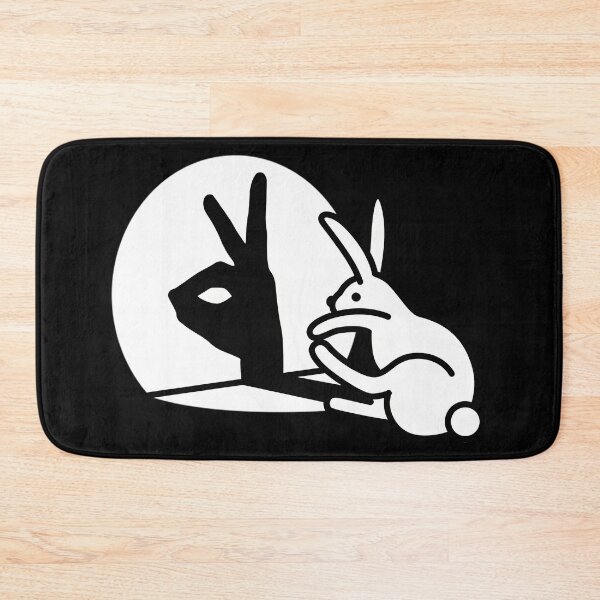 Item preview, Rabbit Hand Shadow Puppets Pop Art designed and sold by Catherinepson.