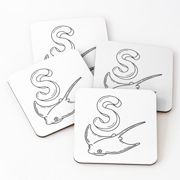 Item preview, An illustration of letter S stand for Stingray designed and sold by rasagamastore.