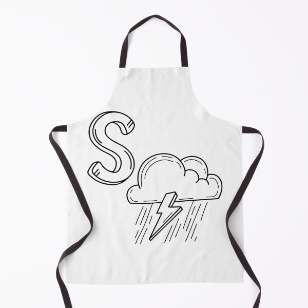 Item preview, An illustration of letter S stand for Storm designed and sold by rasagamastore.