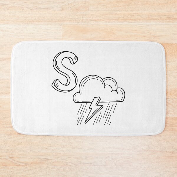 Item preview, An illustration of letter S stand for Storm designed and sold by rasagamastore.