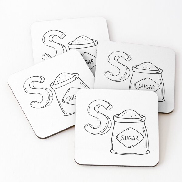 Item preview, An illustration of letter S stand for Sugar designed and sold by rasagamastore.