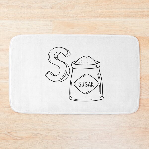 Item preview, An illustration of letter S stand for Sugar designed and sold by rasagamastore.