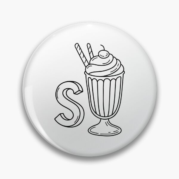 Item preview, An illustration of letter S stand for Sundae designed and sold by rasagamastore.