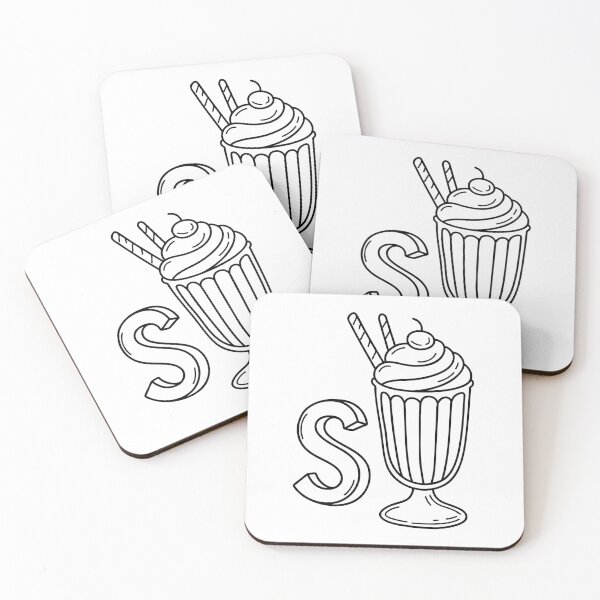 Item preview, An illustration of letter S stand for Sundae designed and sold by rasagamastore.