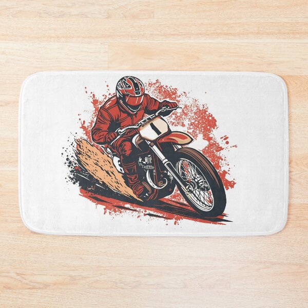 Item preview, Speedway Dirt Bike Racer – Motorsport Adrenaline Art designed and sold by Activity01.