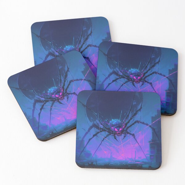 Item preview, Cyber Spider Beast in Neon Void designed and sold by Christian Weiss.