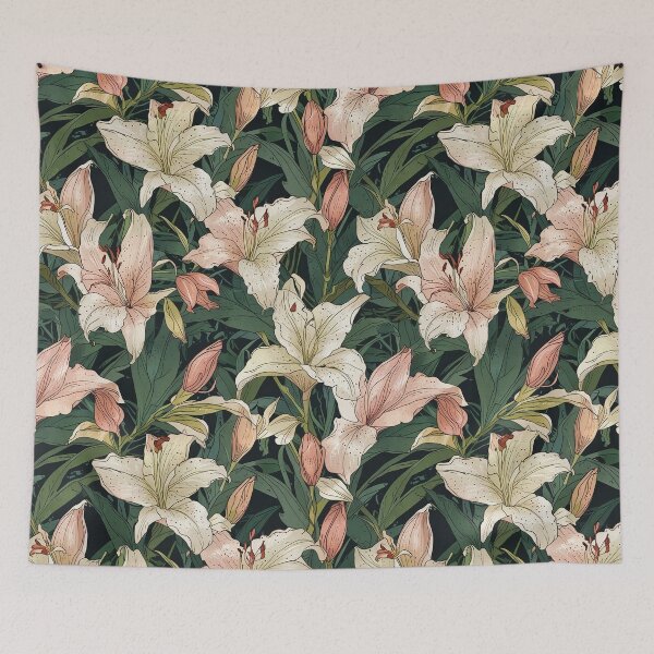Item preview, Botanical Lily Design designed and sold by CoolPixels.