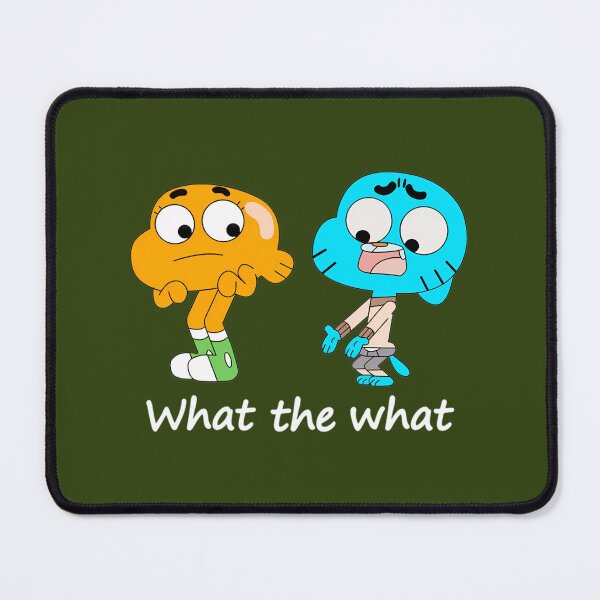 Item preview, Gumball & Darwin What The What By Merch, Limited Edition designed and sold by davidxcdesigs.