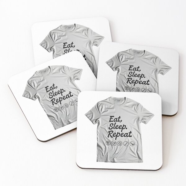 Item preview,  Eat, Sleep, Repeat T-Shirt Design designed and sold by Teeshirtstoday.com.