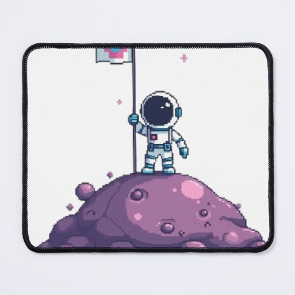 Item preview, Pixel Astronaut – Retro Space Explorer 8-Bit Art designed and sold by Holy Ink.