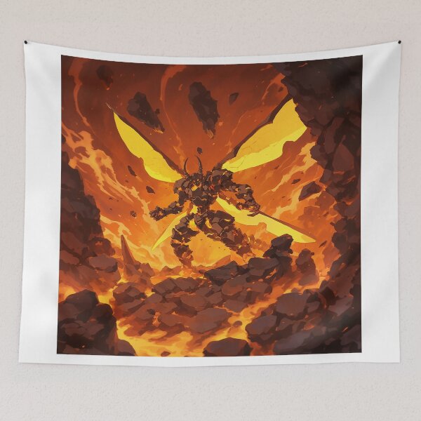 Item preview, Volcanic Wasp Demon Unleashed designed and sold by Christian Weiss.