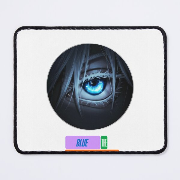 Item preview, The Blue Gaze: Eye of the Sorcerer | Magical Anime Inspired Glowing Eye Design designed and sold by IzAnimefanshop.