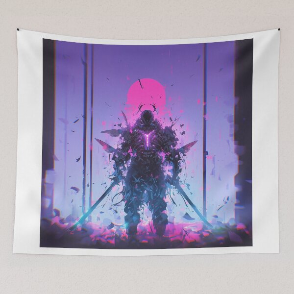 Item preview, Neon Samurai Beetle Warrior Rising designed and sold by Christian Weiss.