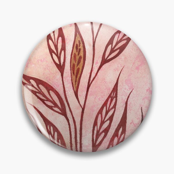 Item preview, Abstract floral pattern. Terracotta willow branch. designed and sold by Olirina.