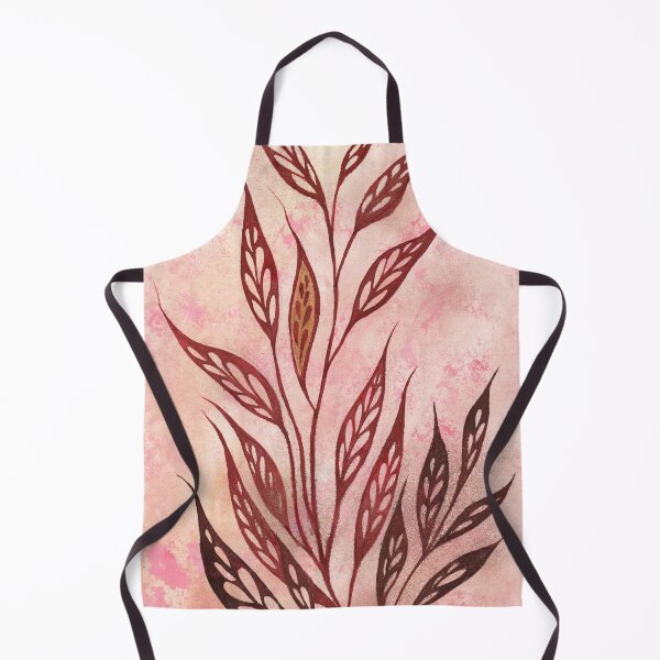 Item preview, Abstract floral pattern. Terracotta willow branch. designed and sold by Olirina.