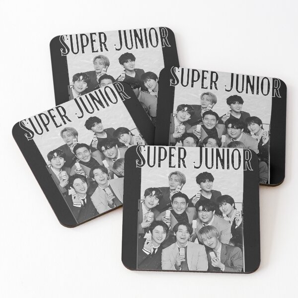 Item preview,  Super Junior K-Pop Boy Group Scrapbook Collage Cozy Y2K Vintage Design designed and sold by Sasha3Porter.