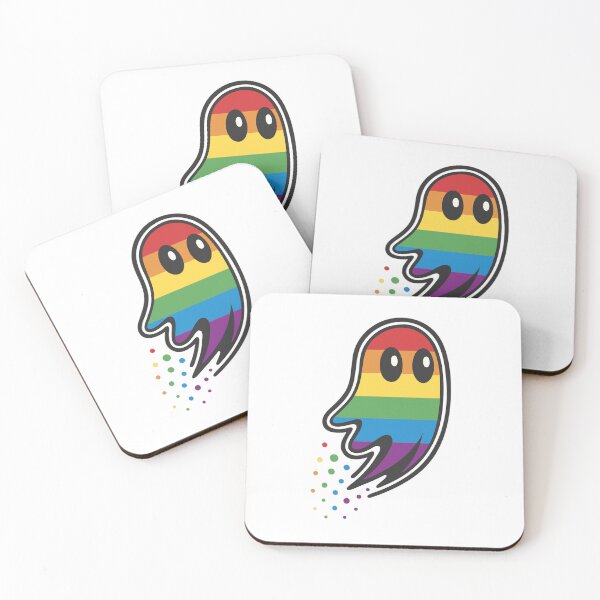Item preview, Pride Ghost – SPOOQY Rainbow designed and sold by SPOOQY studio.